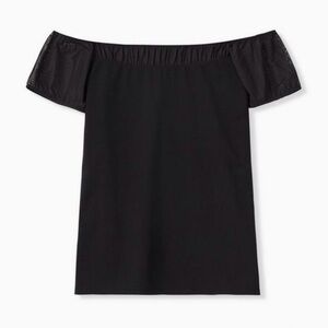 Torrid Black Crop Top